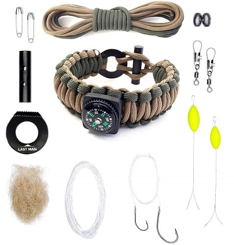 Paracord Survival Kit Bracelet