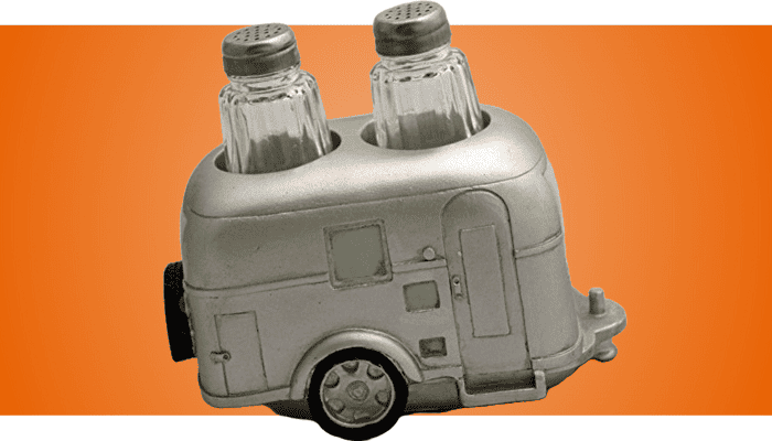 Camper Salt & Pepper Holder