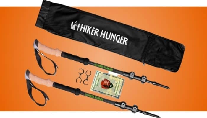 Hiker Hunger Carbon Fiber Trekking Pole 2.0