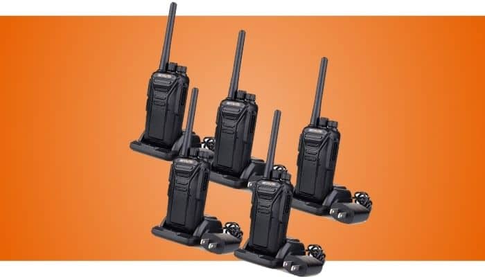 Retevis Rechargeable Long Range Two Way Radio