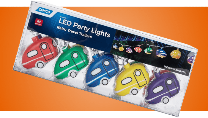 Travel Trailer Party Lights