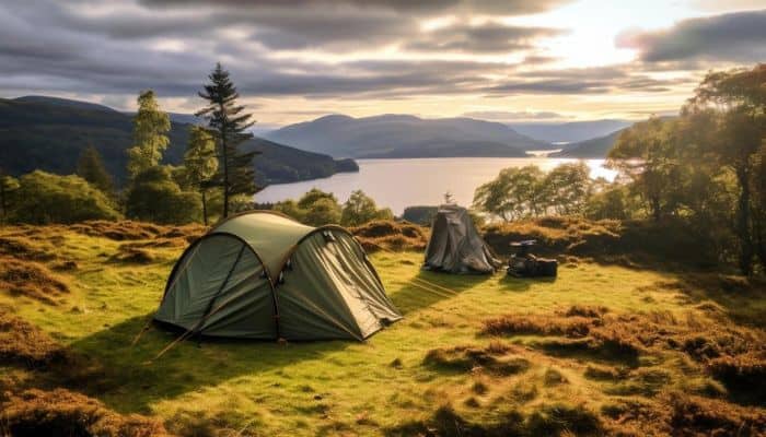 Camping in Scotland