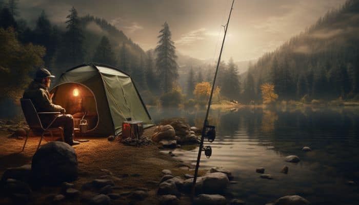 Fishing While Camping